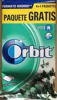 Zuckermenge drin Wrigley's Orbit Eucalipto