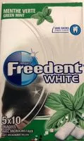 Quantité de sucre dans White menthe verte