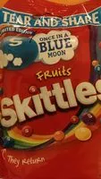 糖質や栄養素が Skittles