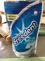Zuckermenge drin Freedent
