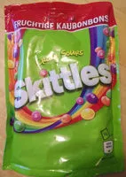 Zuckermenge drin Skittles Crazy Sours