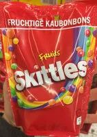 Zuckermenge drin Skittles Fruits
