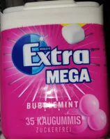 Amount of sugar in Extra Mega Bubblemint