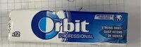 Zuckermenge drin Orbit professional strong mint