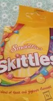 Sokerin määrä sisällä Skittles smoothie