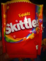 Sokerin määrä sisällä Skittles fruits