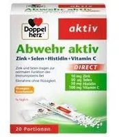 含糖量 Abwehr aktiv (Zink-Selen-Histidin-Vitamin C)