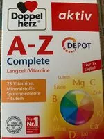 含糖量 A-Z Depot Langzeit-Vitamine