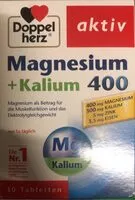 含糖量 Magnesium+Kalium 400