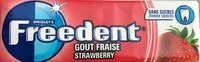 Chewing gum sans sucres gout fraise