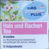 Zuckermenge drin Hals und Rachen Tee