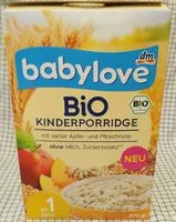 Zucker und Nährstoffe drin Dm babylove