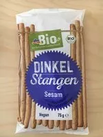 Zuckermenge drin Dinkel Stangen Sesam