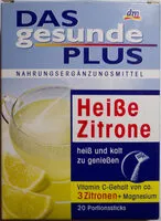 Zuckermenge drin Heiße Zitrone