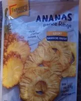 Amount of sugar in Ananas ringe