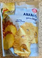 Amount of sugar in Ananas ganze Ringe