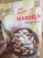 Amount of sugar in geröstete Mandel, ungesalzen