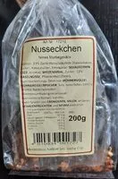 Zuckermenge drin Nussecken