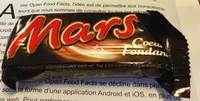 Cantidad de azúcar en Mars minis