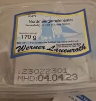 Zuckermenge drin Nordmeergarnelensalat