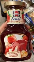 Zuckermenge drin Sauce Erdbeere