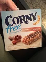 Suhkru kogus sees Corny Free Nuss-Nougat