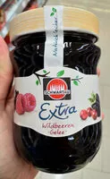 入っている砂糖の量 Extra Wildbeeren Gelee