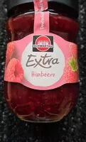 Zuckermenge drin Marmelade Himbeere