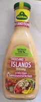 入っている砂糖の量 Kühne Thousand Islands Dressing