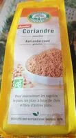 Количество сахара в Coriandre