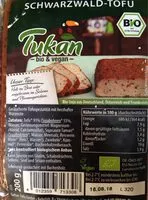 İçindeki şeker miktarı Schwarzwald-Tofu