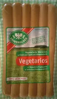 含糖量 Vegetarios Würstchen