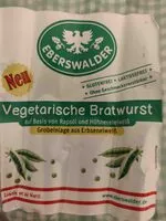 含糖量 Vegetarische Bratwurst