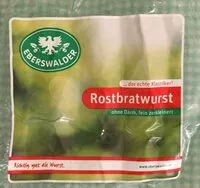 İçindeki şeker miktarı Rostbratwurst