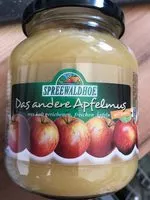 Zucker und Nährstoffe drin Das andere apfelmus