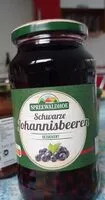 चीनी की मात्रा Schwarze johannisbeeren
