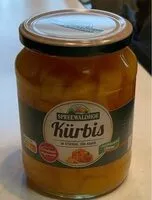 चीनी की मात्रा Kürbis