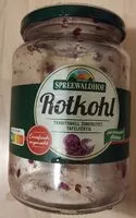 चीनी की मात्रा Rotkohl
