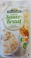 चीनी की मात्रा Sauerkraut