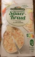 चीनी की मात्रा Spreewälder Sauerkraut