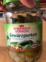 Zucker und Nährstoffe drin Spreewald konigin