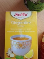 Sucre et nutriments contenus dans Yogi tea