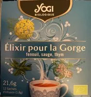 İçindeki şeker miktarı Elixir pour la Gorge - fenouil, sauge, thym