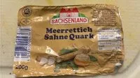 Zuckermenge drin Meerrettich Sahne Quark