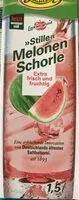 Zuckermenge drin Stille Melonenschorle