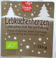 入っている砂糖の量 Lebkuchenherzen