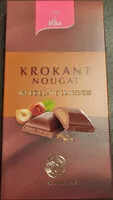 含糖量 Krokant Nougat in Edel-Vollmilch