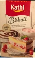 Cantidad de azúcar en Biskuit