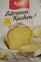 Cantidad de azúcar en Kathi Zitronenkuchen Backmischung