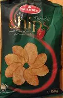 Количество сахара в Kartoffel Chips Paprika
